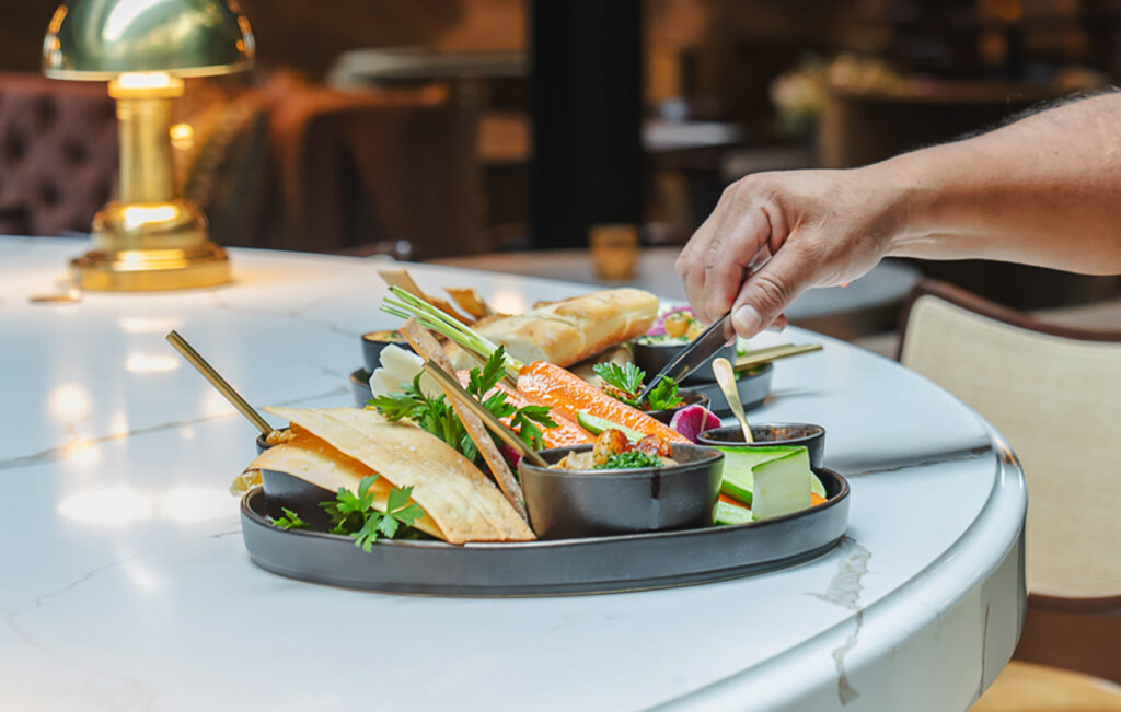 curated tastings to pair with wine flights